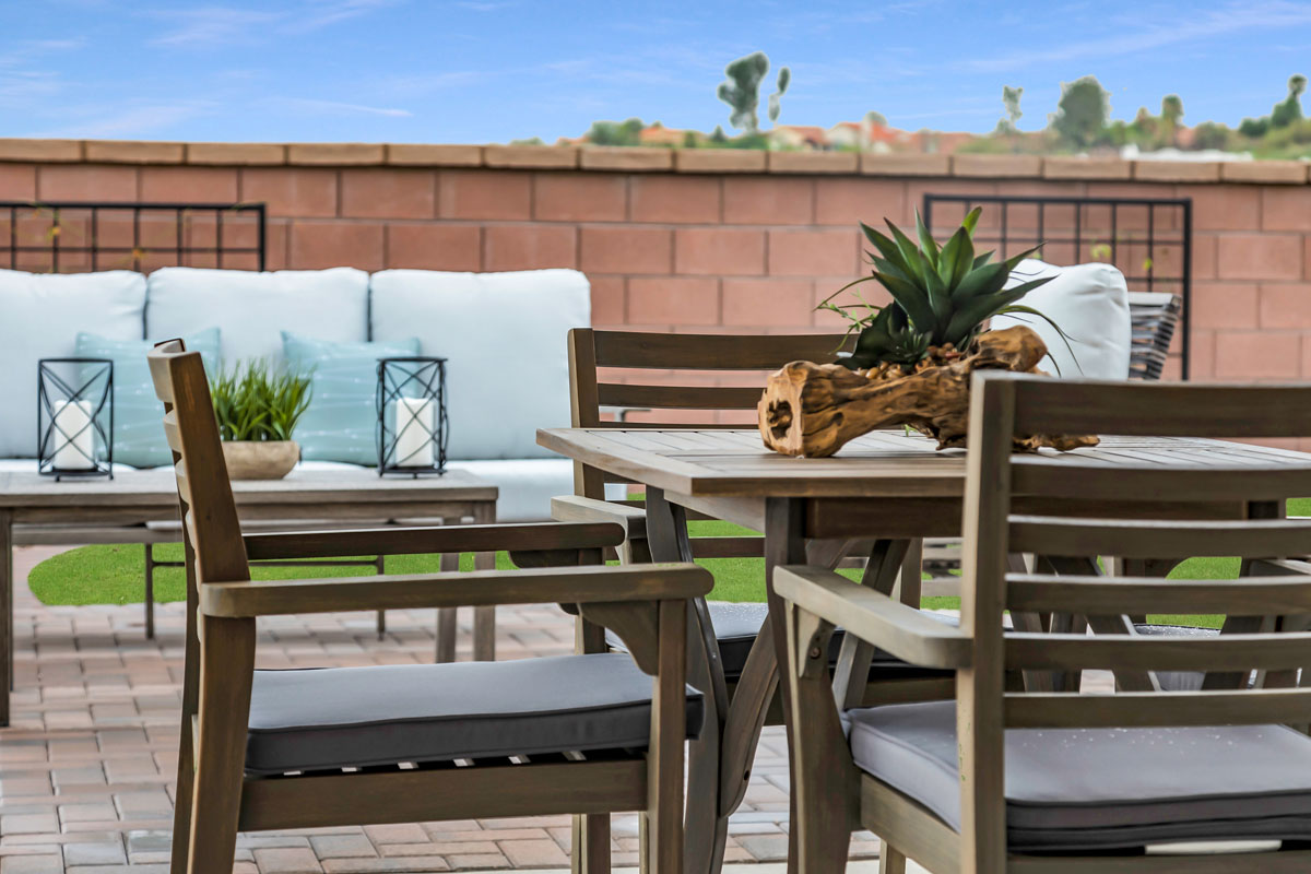 Covered patio