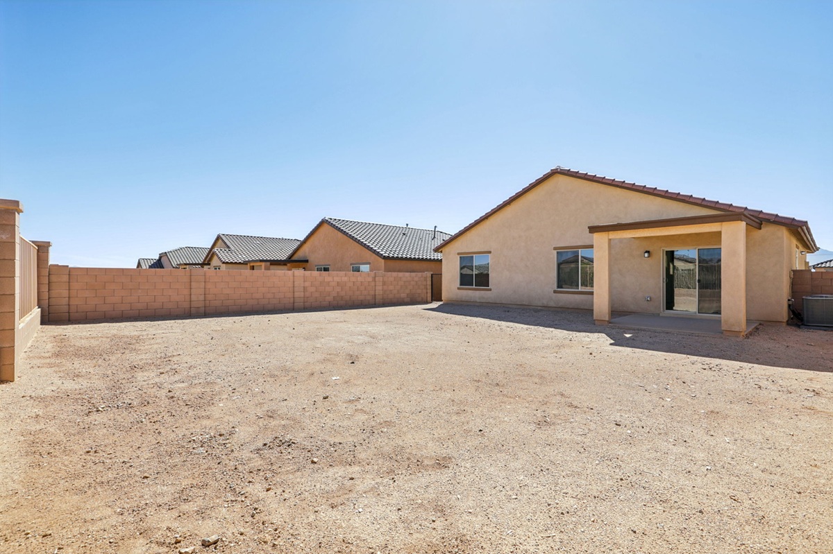 Rear exterior