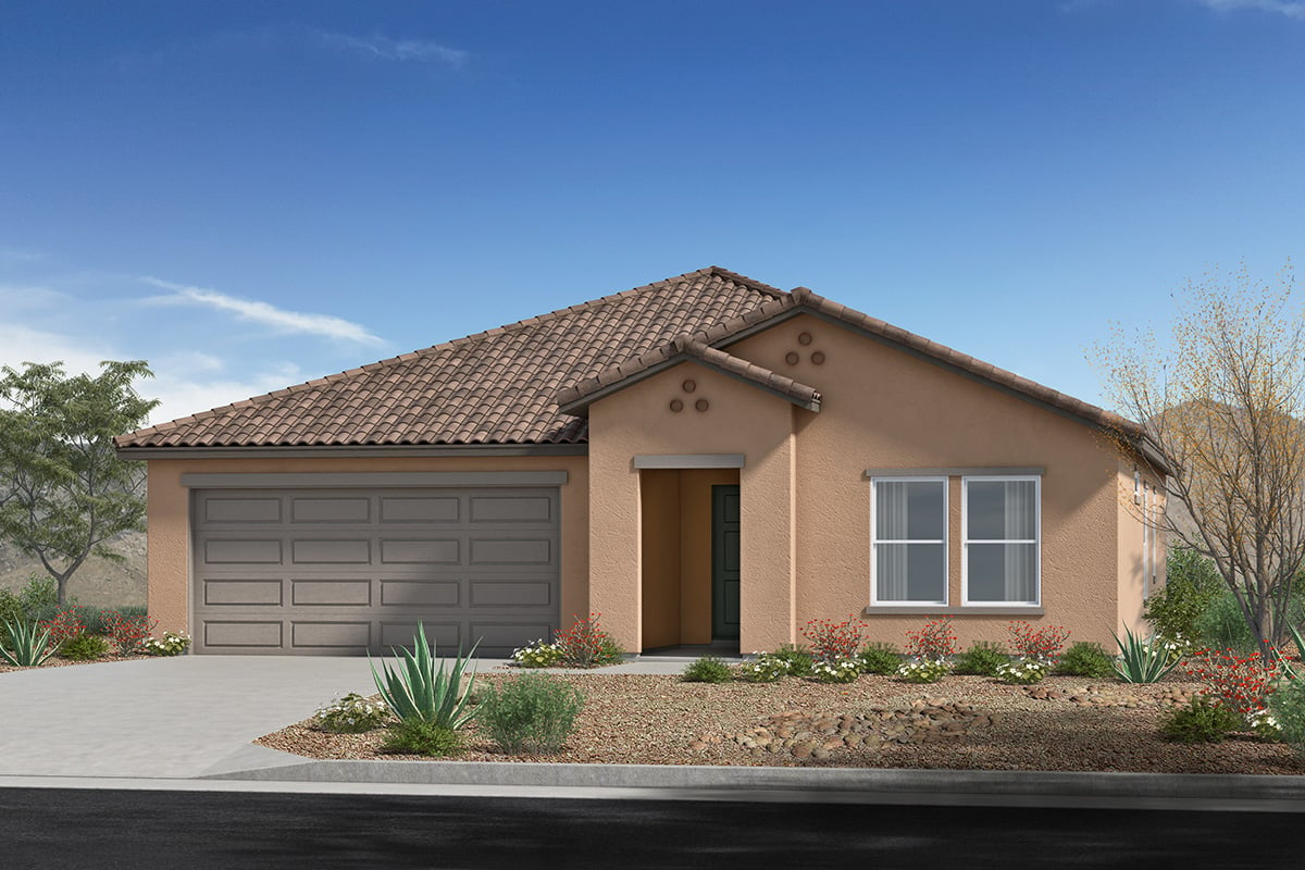 New Homes in Sahuarita, AZ - Entrada Del Pueblo at Rancho Sahuarita Plan 1289 Elevation A