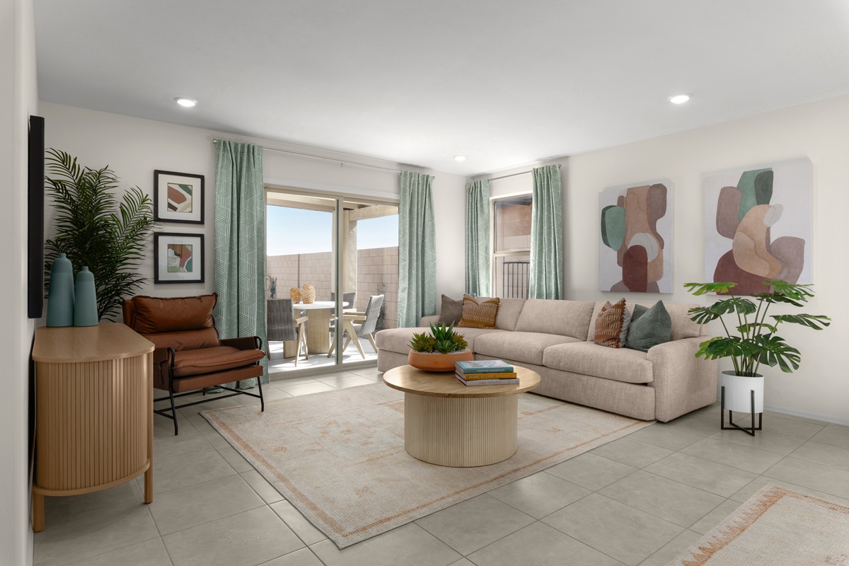 Spacious great room