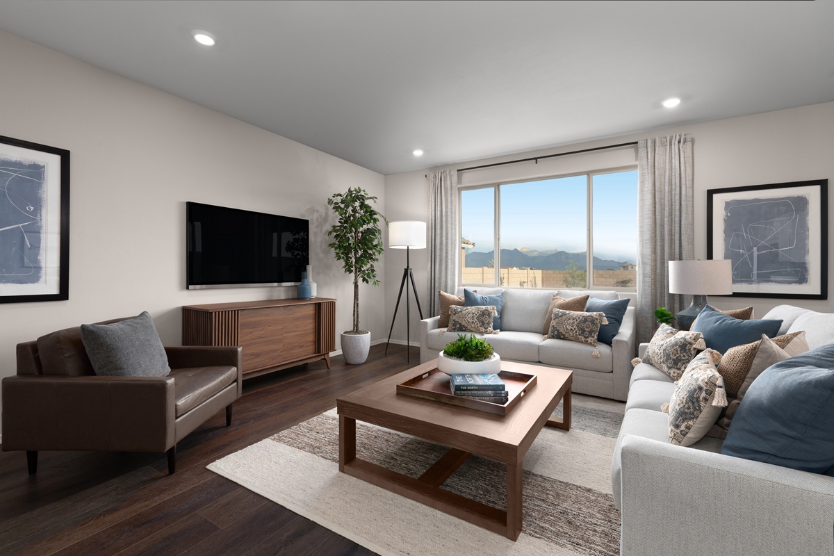 Spacious great room