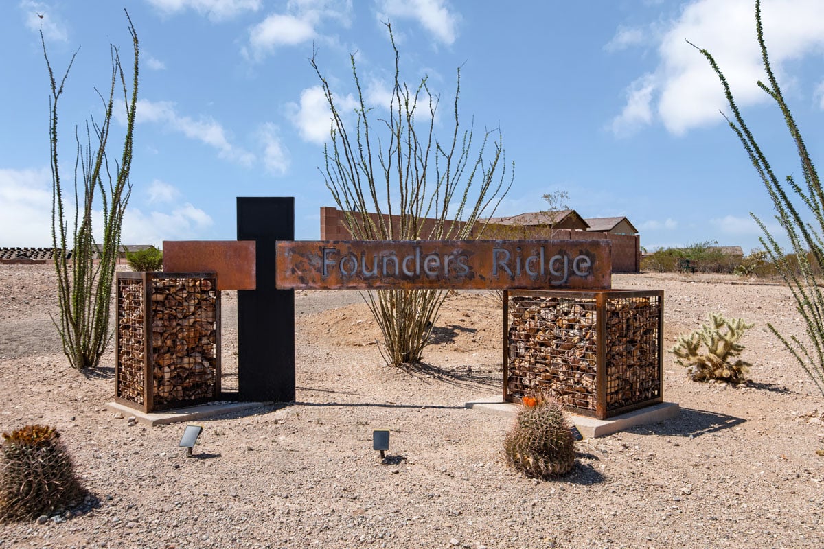 Entry monument 