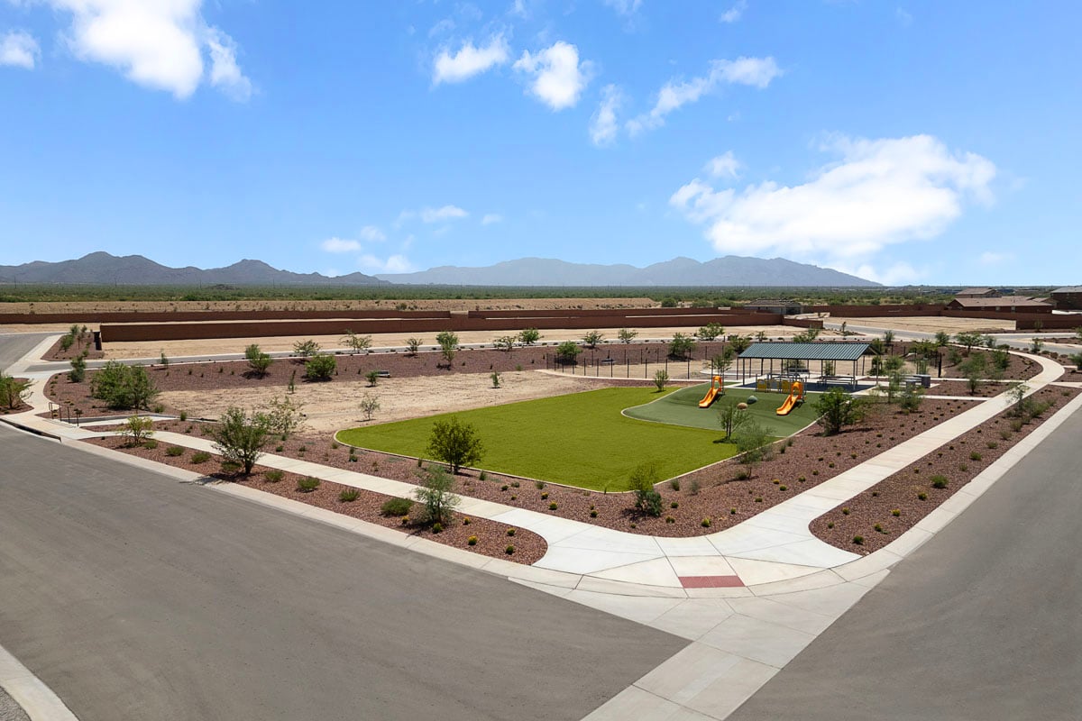 Community park, ramada and dog park