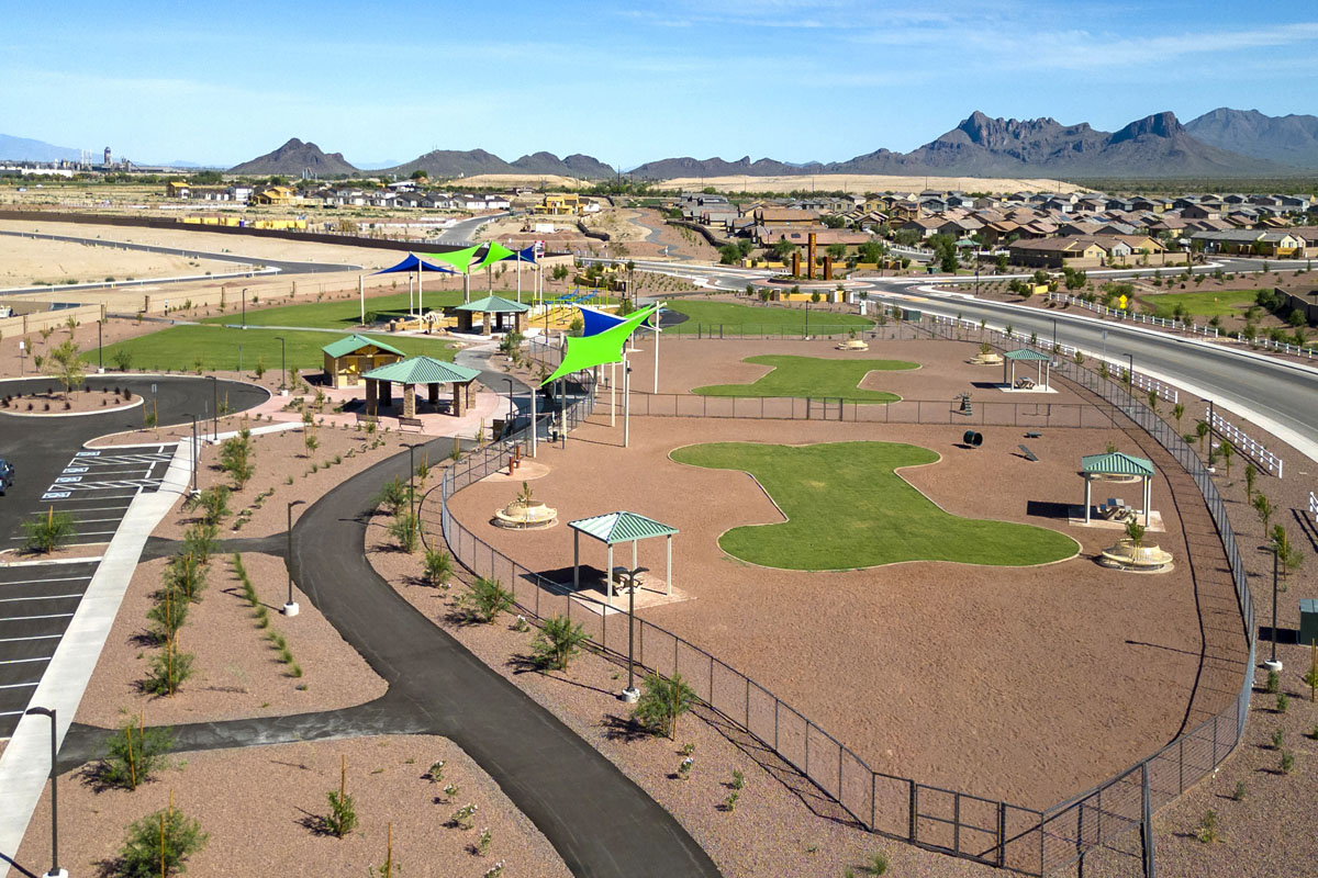 Less than 4 miles to Paws 'n Claws Park at Gladden Farms