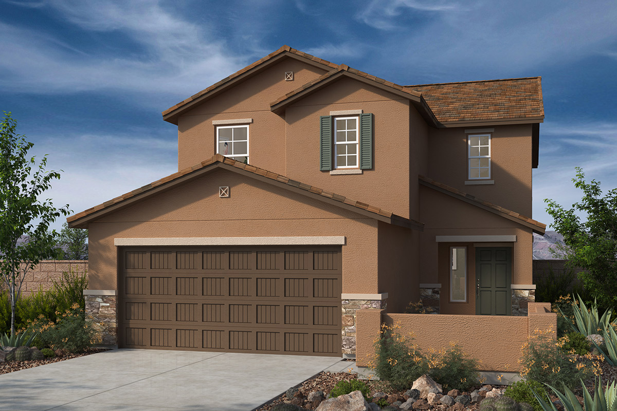 Exterior C with optional stone