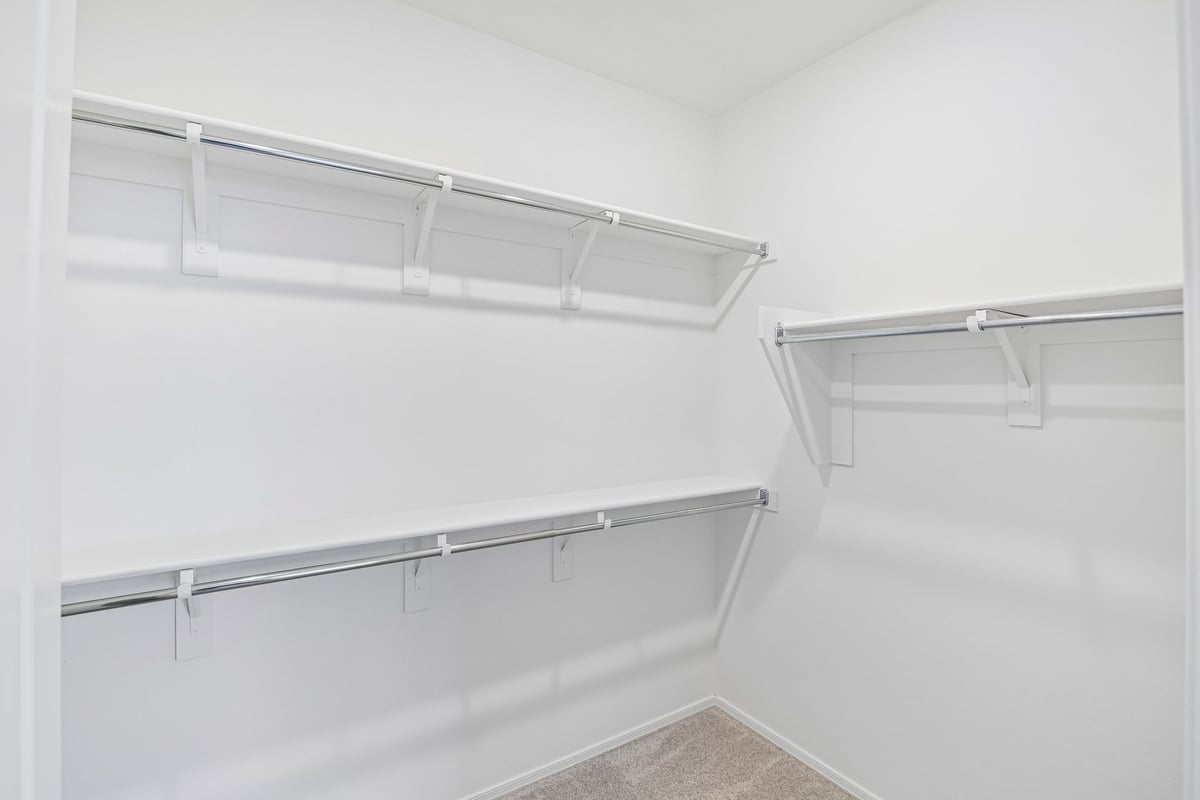 Primary walk-in closet