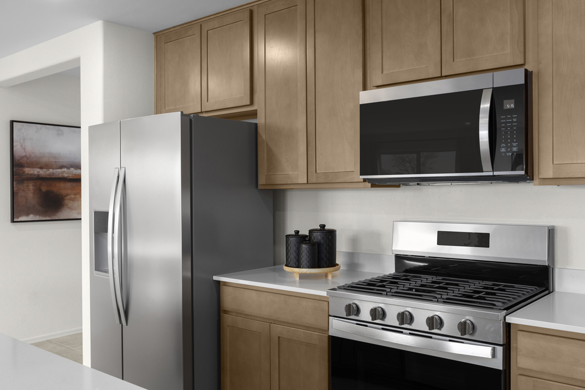 Stainless steel appliances
