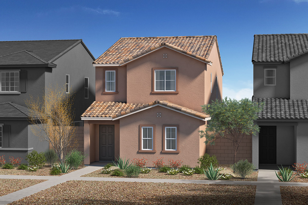 New Homes in Tucson, AZ - Mountain Enclave Plan 1442 Elevation B