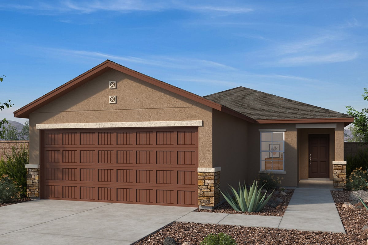 Exterior C with optional stone