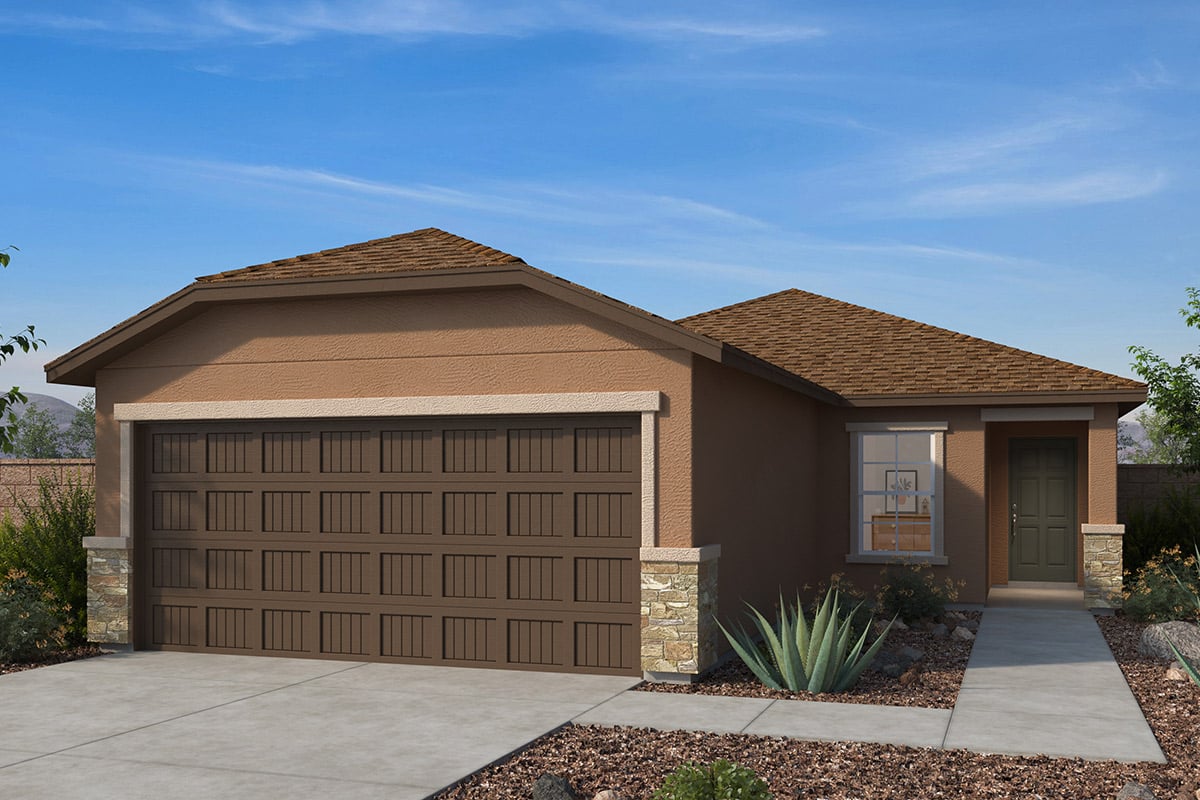 Exterior C with optional stone