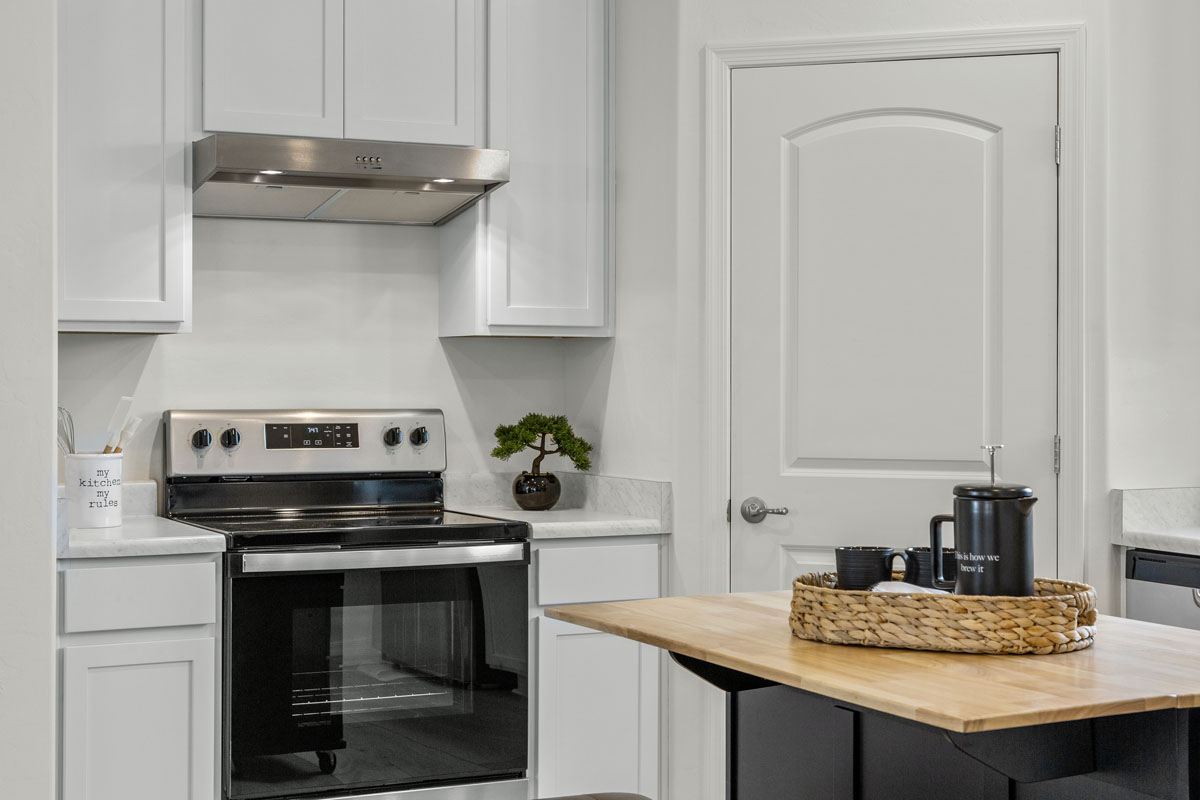 Stainless steel appliances