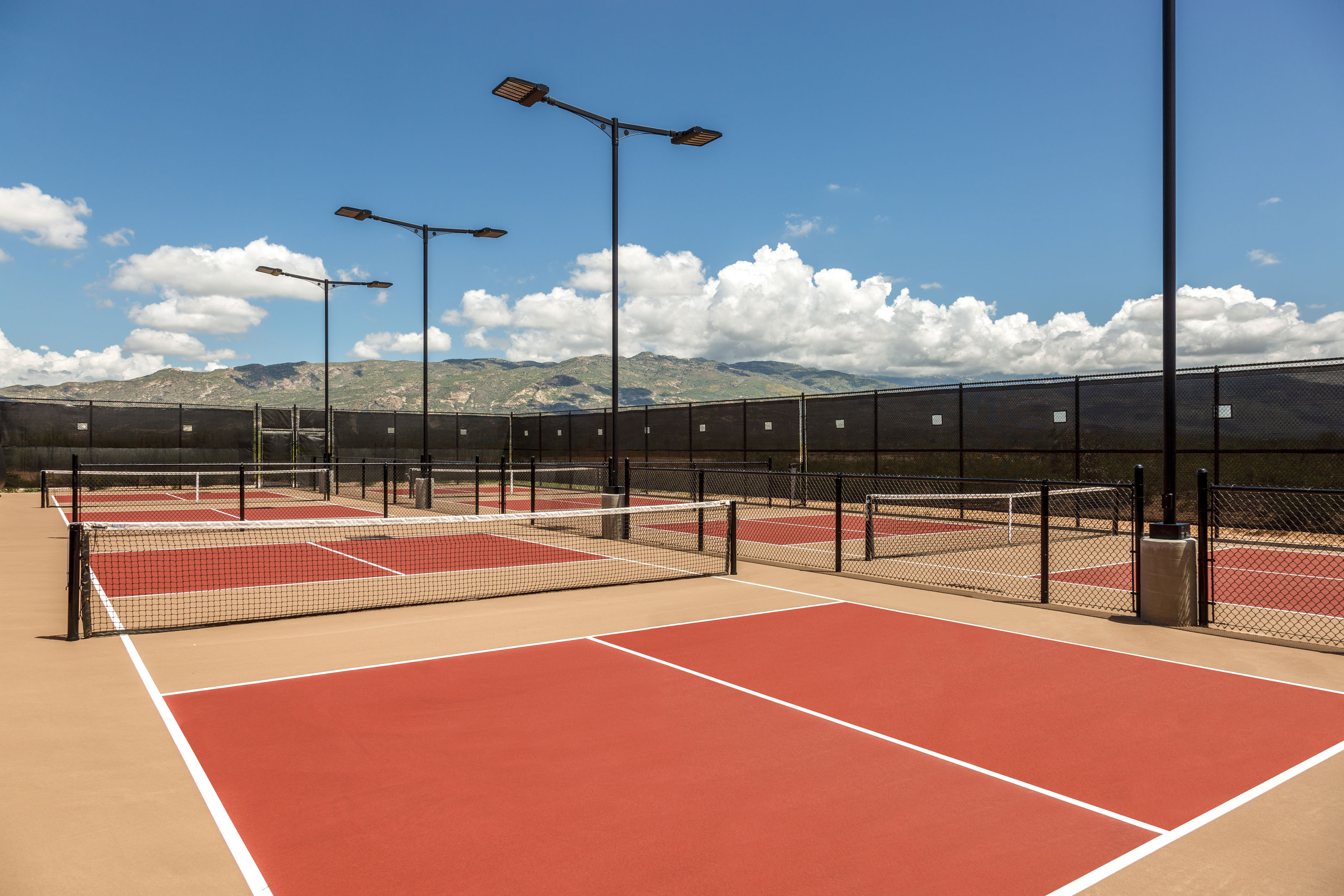 Pickleball courts