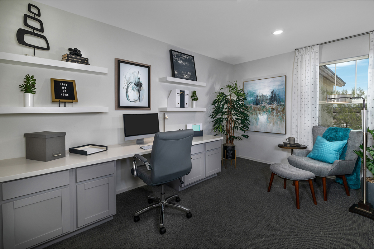 New Homes in Tucson, AZ - Silver Ridge at Rocking K Plan 1745 Home Office 