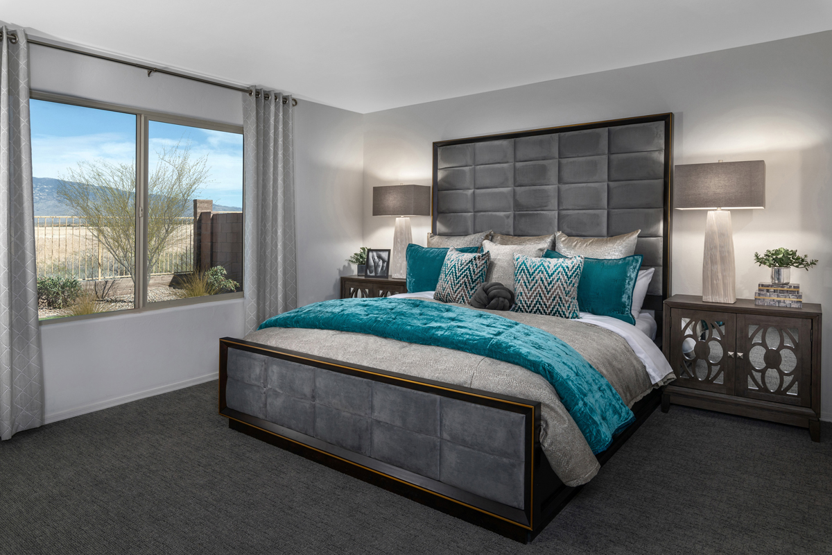 New Homes in Tucson, AZ - Silver Ridge at Rocking K Plan 1745 Primary Bedroom 