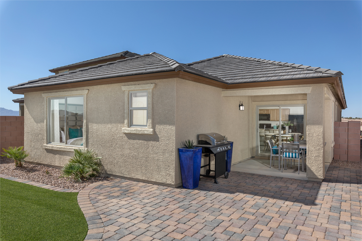 New Homes in Tucson, AZ - Silver Ridge at Rocking K Plan 1745 Patio
