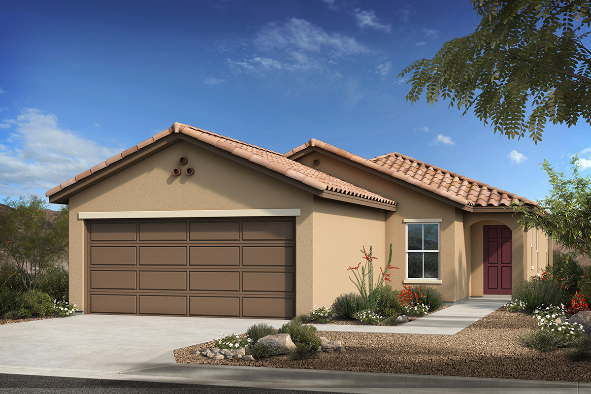 New Homes in Tucson, AZ - Silver Ridge at Rocking K Plan 1620 Elevation A