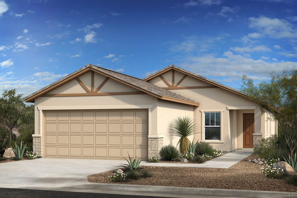 Exterior C with optional stone