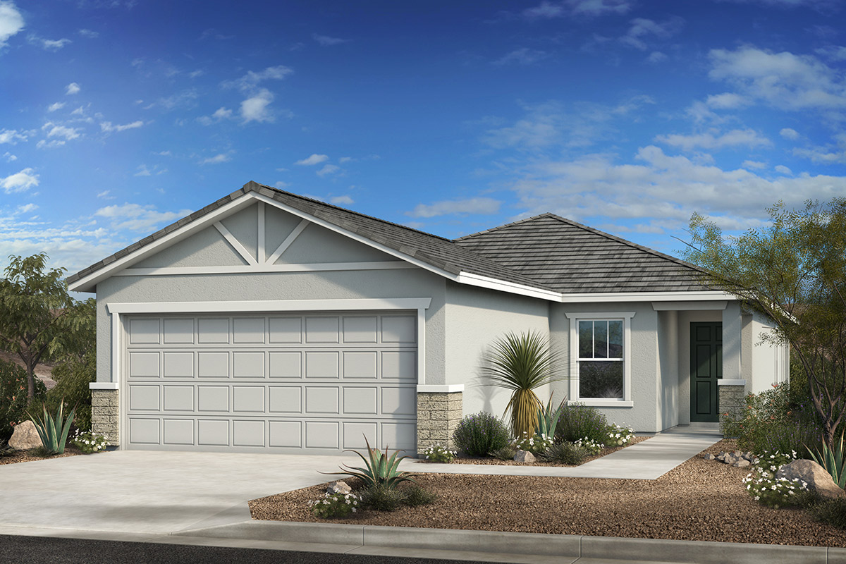 Exterior C with optional stone