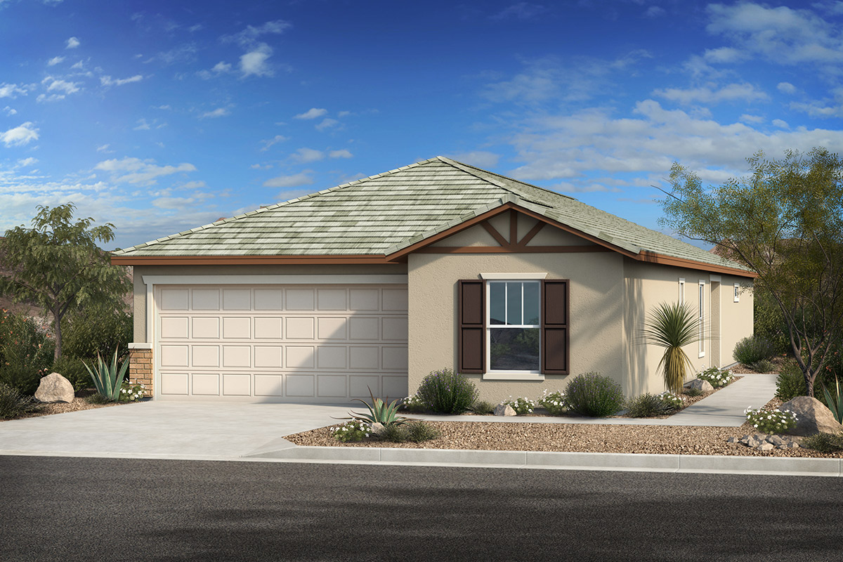 Exterior C with optional stone