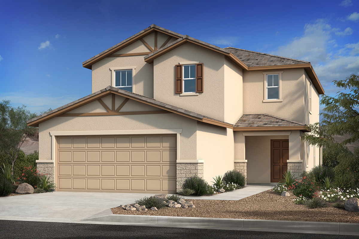 Exterior C with optional stone