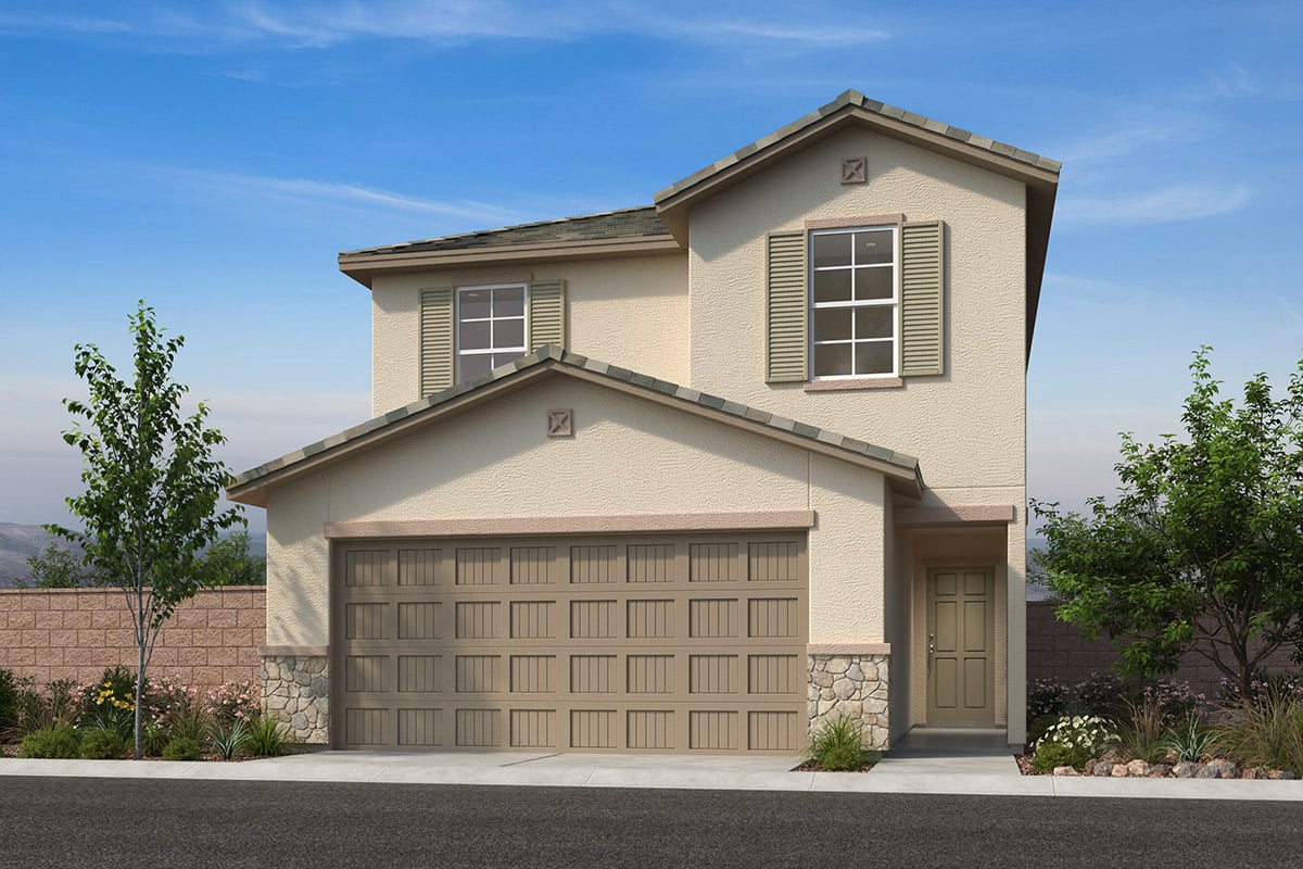 Exterior C with optional stone