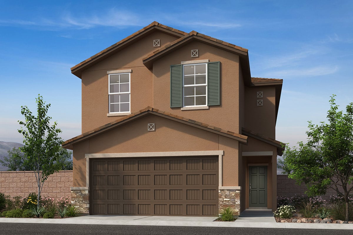 Exterior C with optional stone