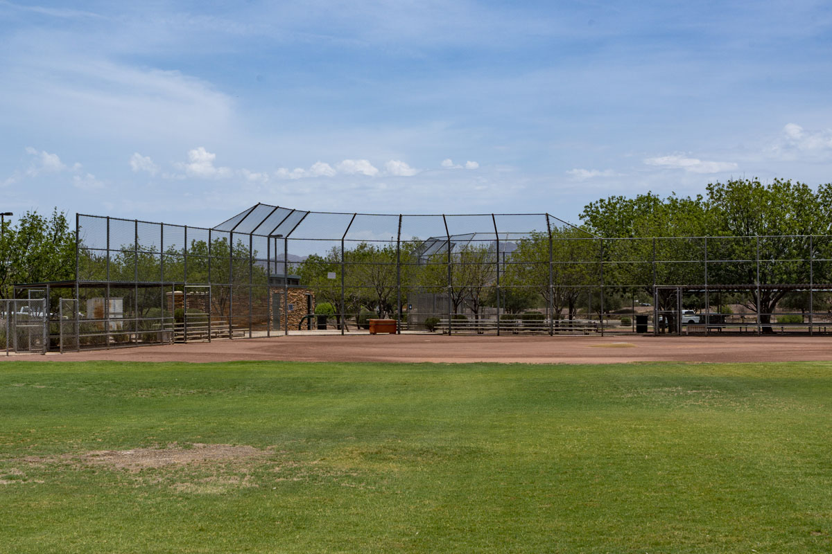 Community baseball field