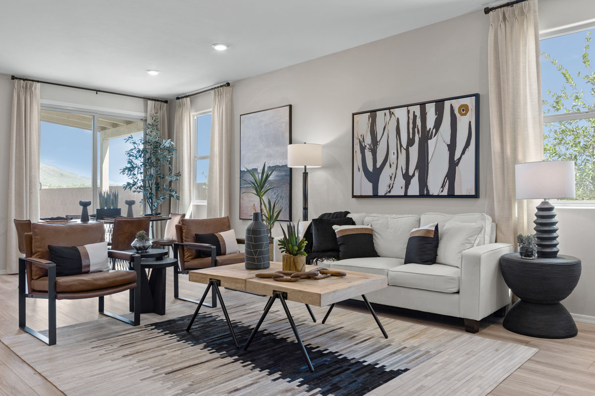 Spacious great room