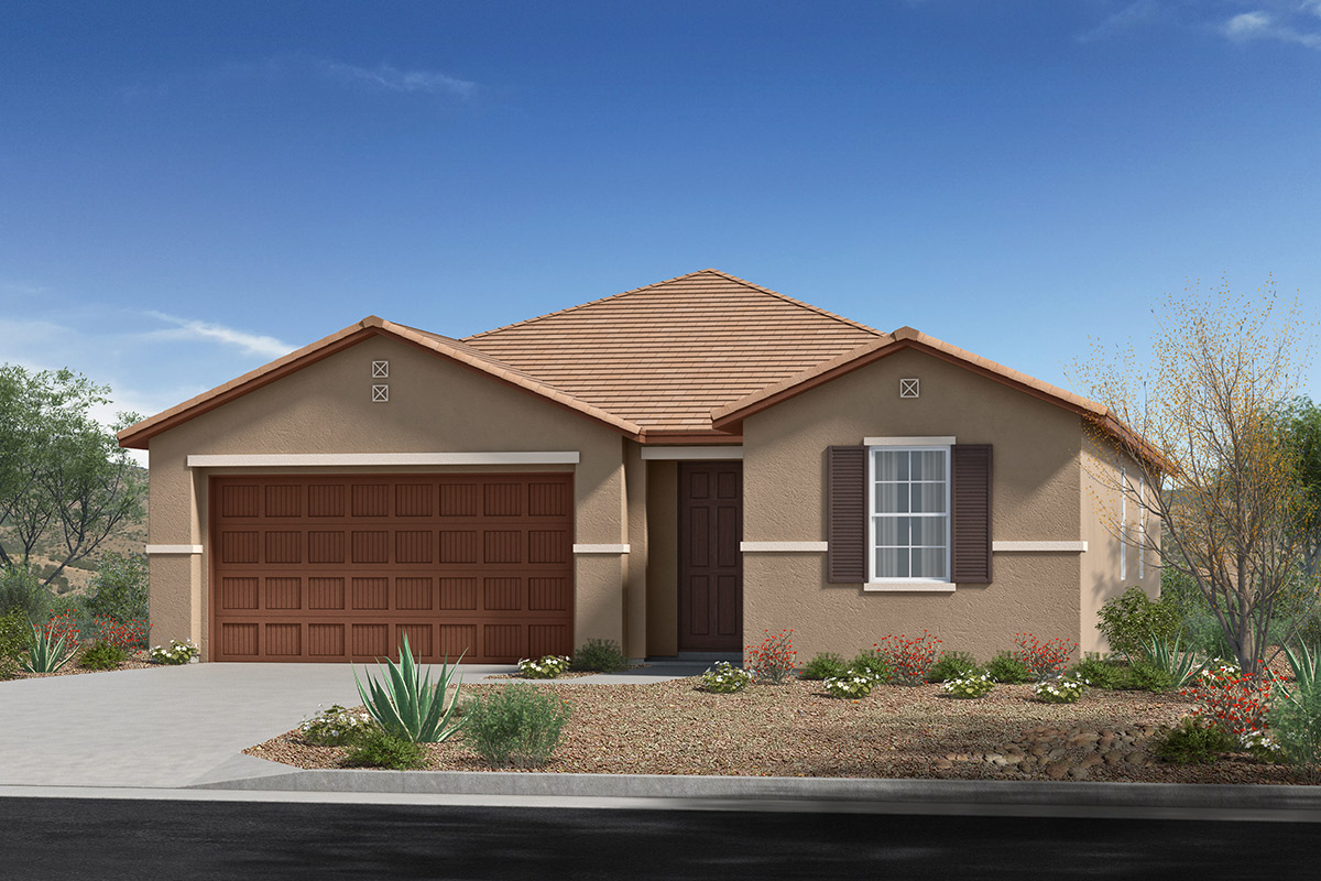 New Homes in Tucson, AZ - Vista Del Oro Horizon Plan 1891 Elevation C