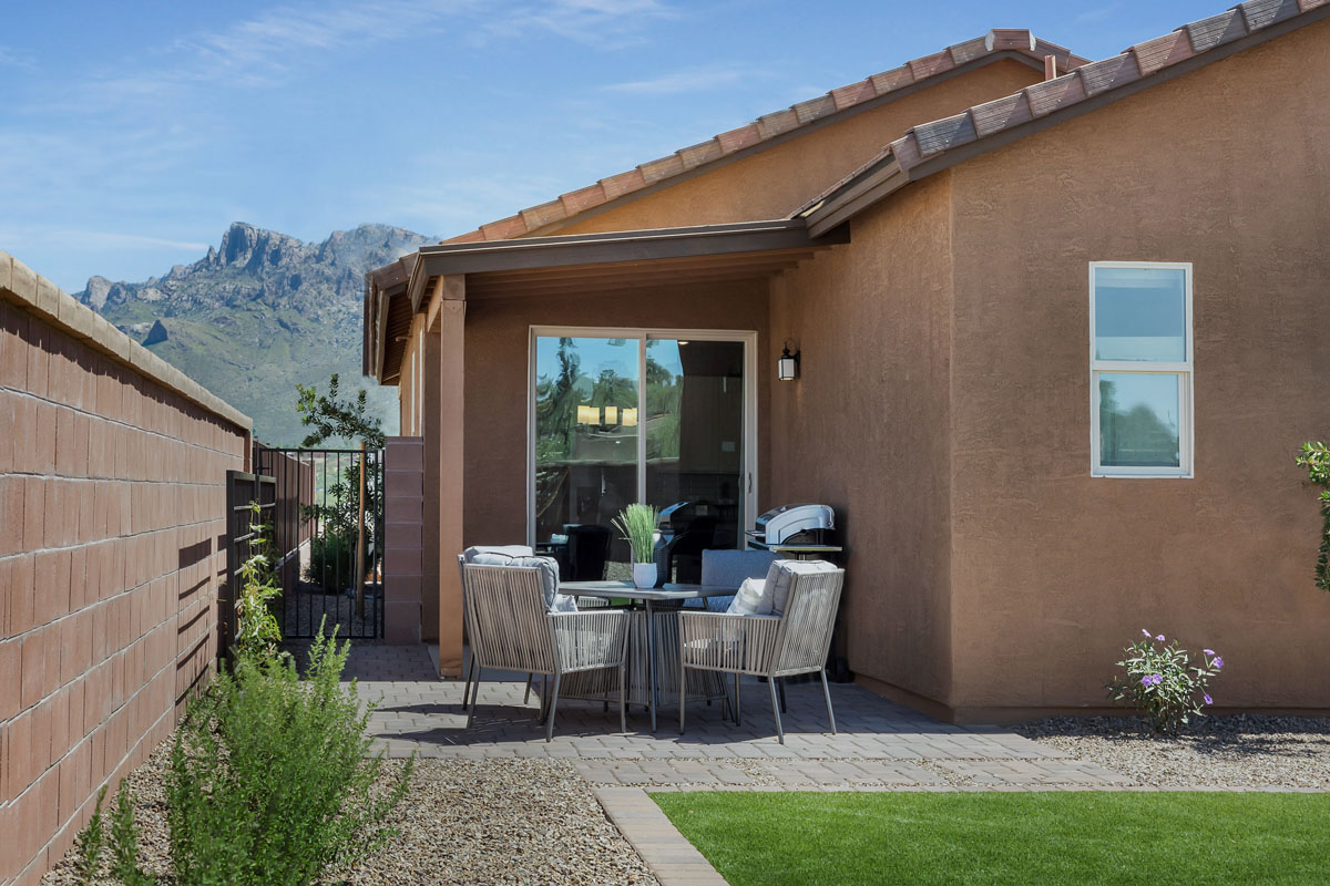 Covered patio