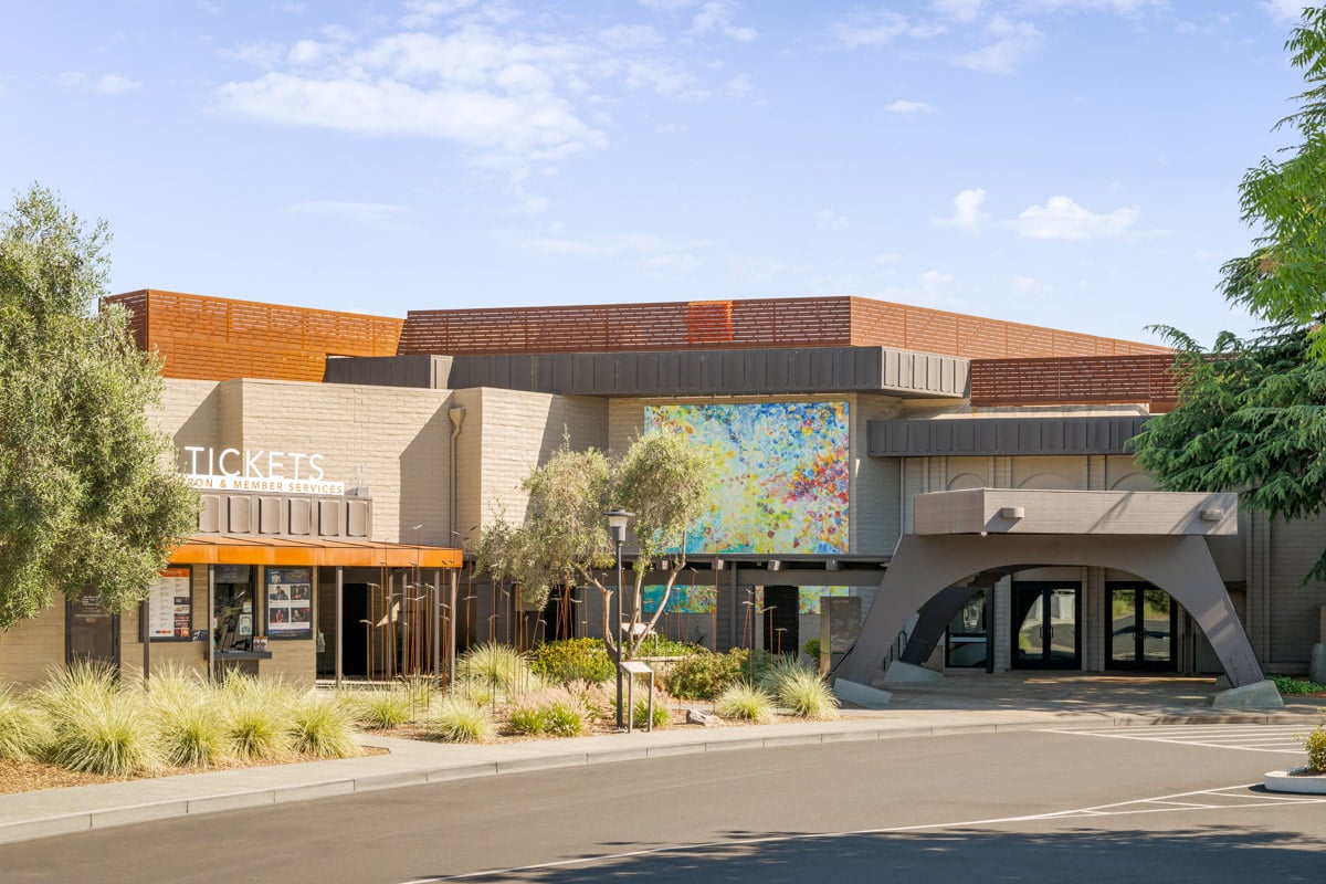 10-minute drive to Luther Burbank Center for the Arts