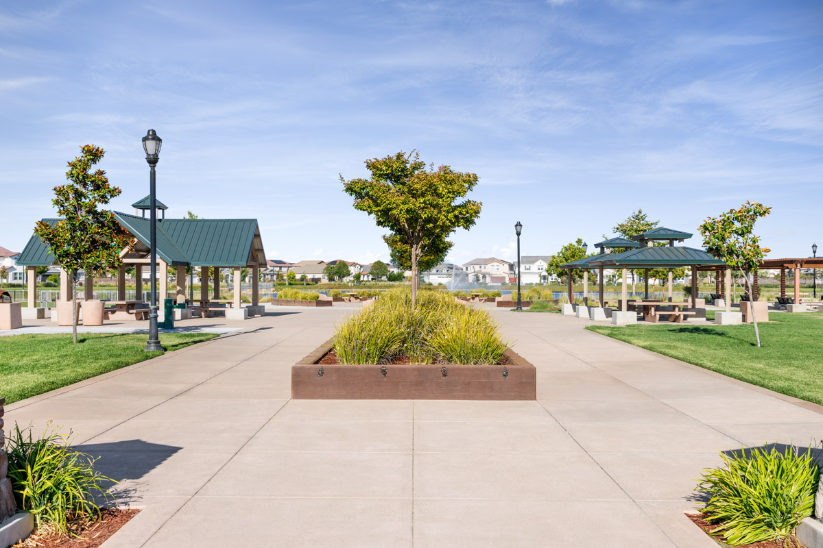 Steps to Delaney Park 