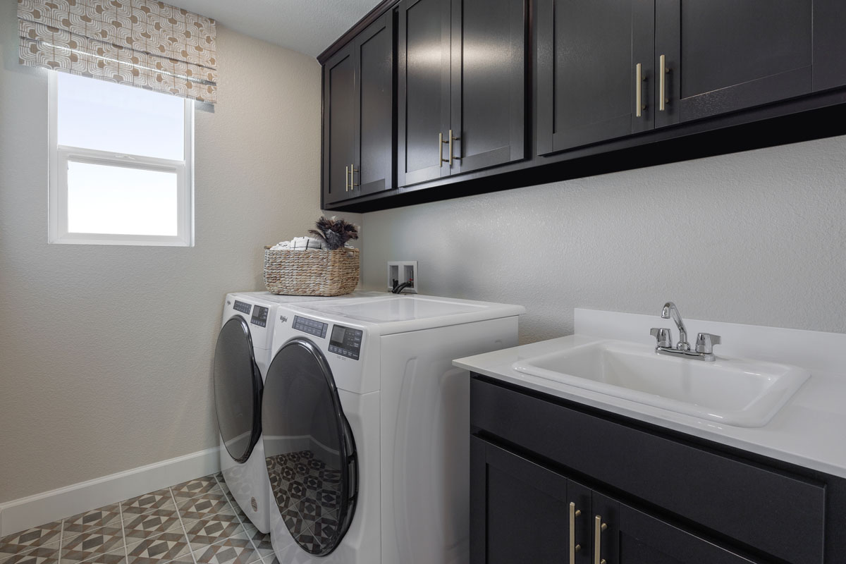 Upstairs laundry room 