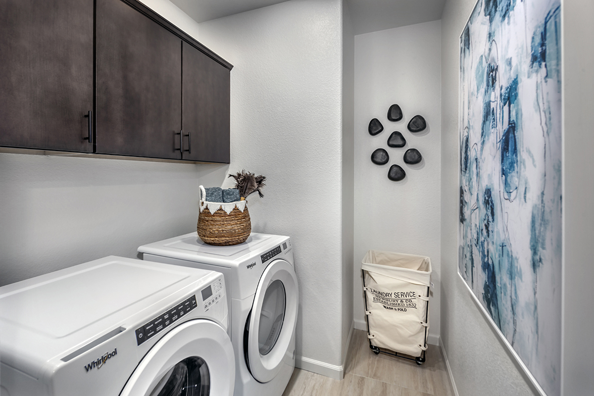 Dedicated laundry room 