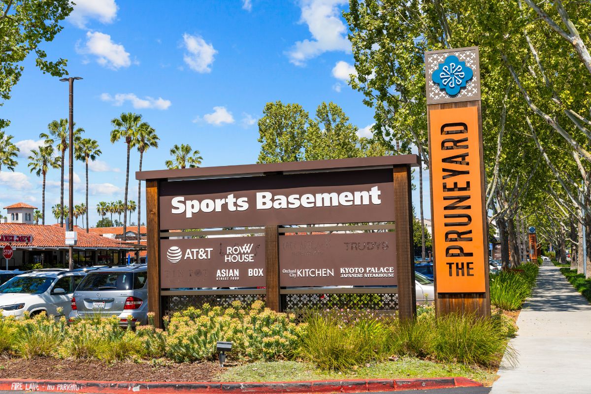 Near The Pruneyard, an iconic shopping and dining destination