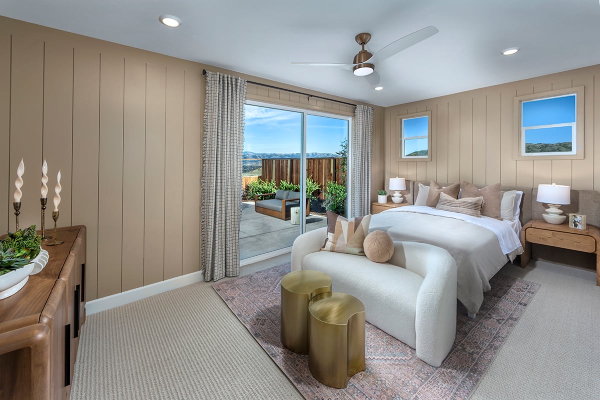 Downstairs guest suite