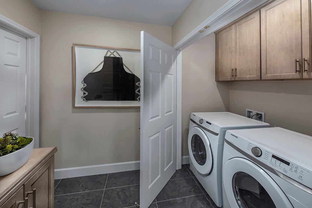Dedicated laundry area