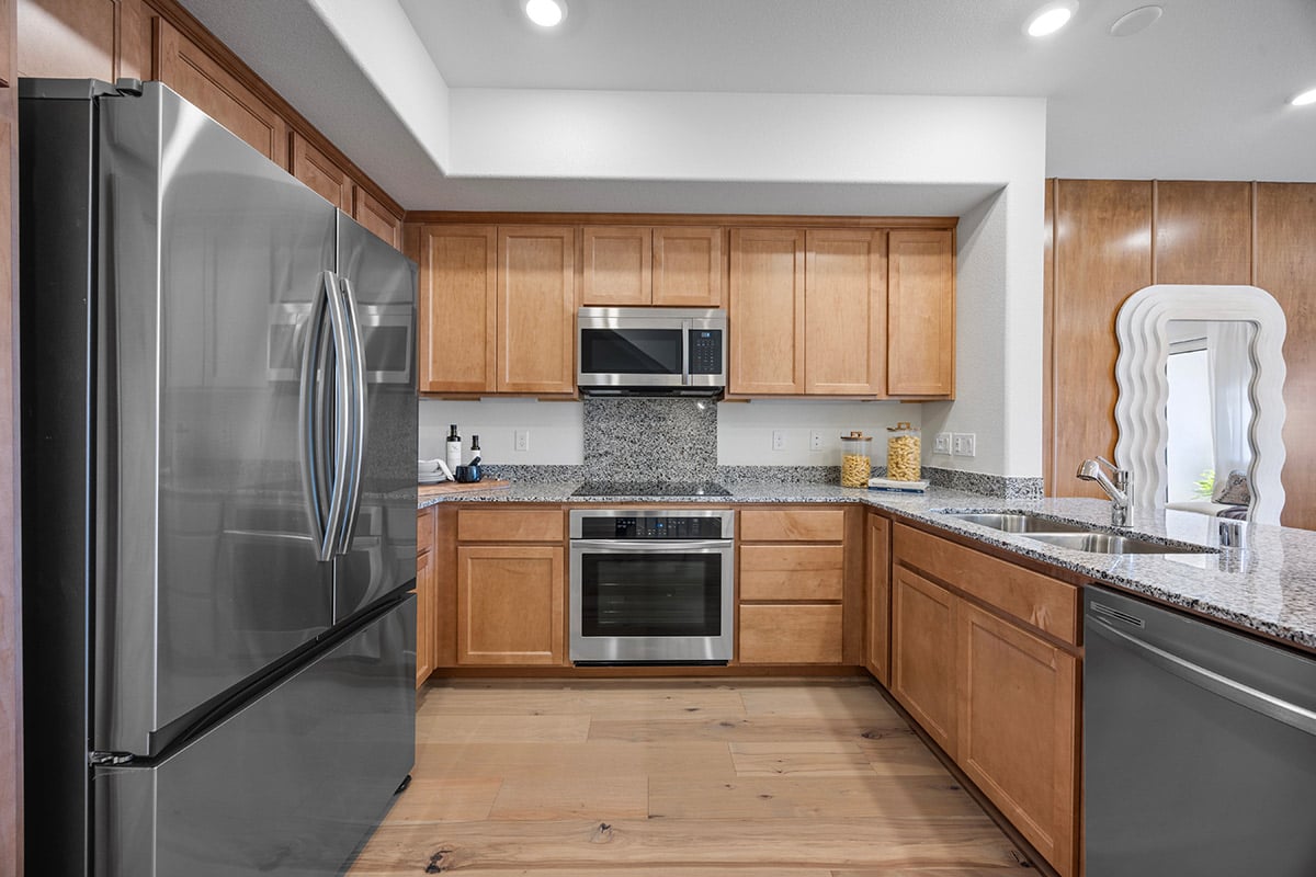 Stainless steel appliances