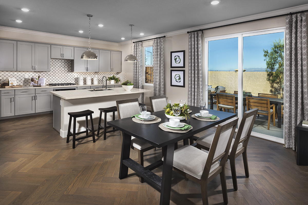 New Homes in Gilroy, CA - Alina at Glen Loma Ranch Plan 2252 Dining Area
