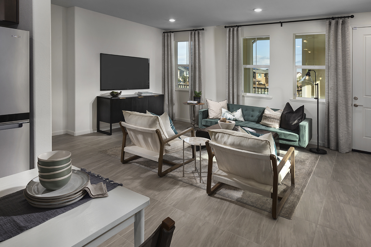 New Homes in Gilroy, CA - Ascent at Glen Loma Ranch Plan 1178 Living Area