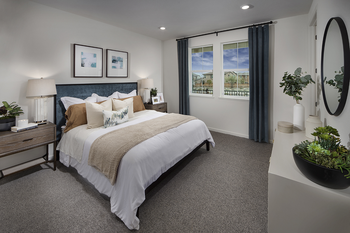 New Homes in Gilroy, CA - Ascent at Glen Loma Ranch Plan 1178 Master Bedroom