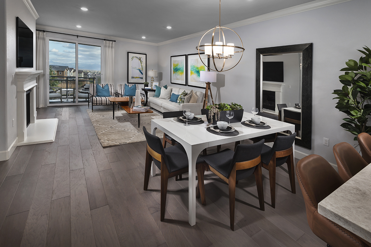 New Homes in Gilroy, CA - Ascent at Glen Loma Ranch Plan 1818 Great Room