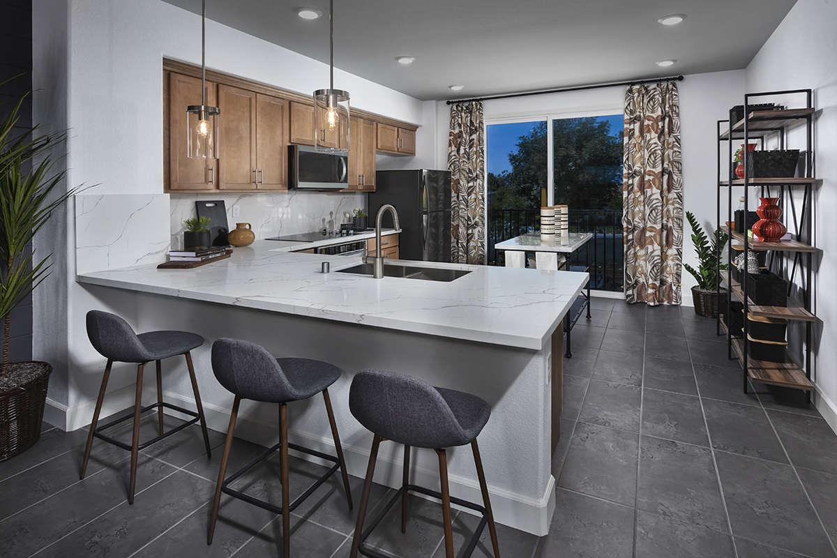 New Homes in Hayward, CA - Atlas at Mission Village Plan 2018 Kitchen