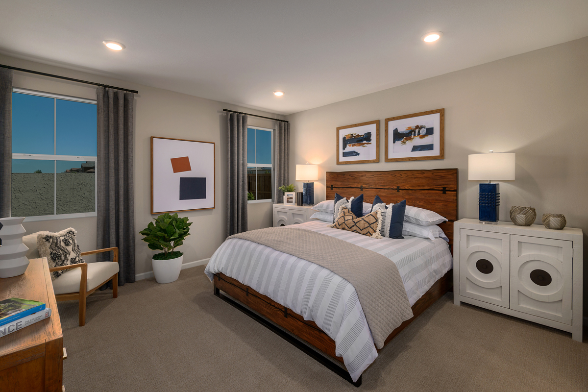 New Homes in Oakley, CA - Cypress Crossings Plan 1646 - Master Bedroom