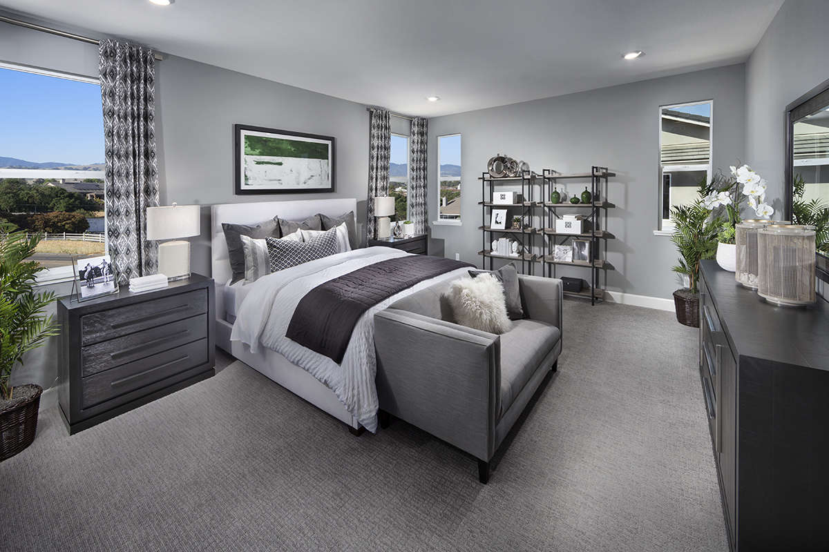 New Homes in Hollister, CA - Roberts Ranch Plan 2775 Master Bedroom