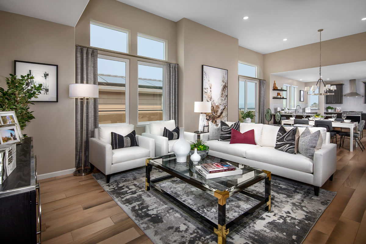 New Homes in Petaluma , CA - Sterling Hills at Quarry Heights Plan 2179 - Great Room