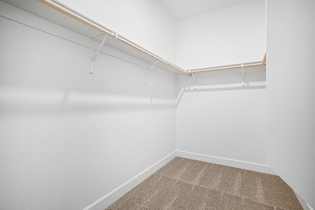Primary walk-in closet