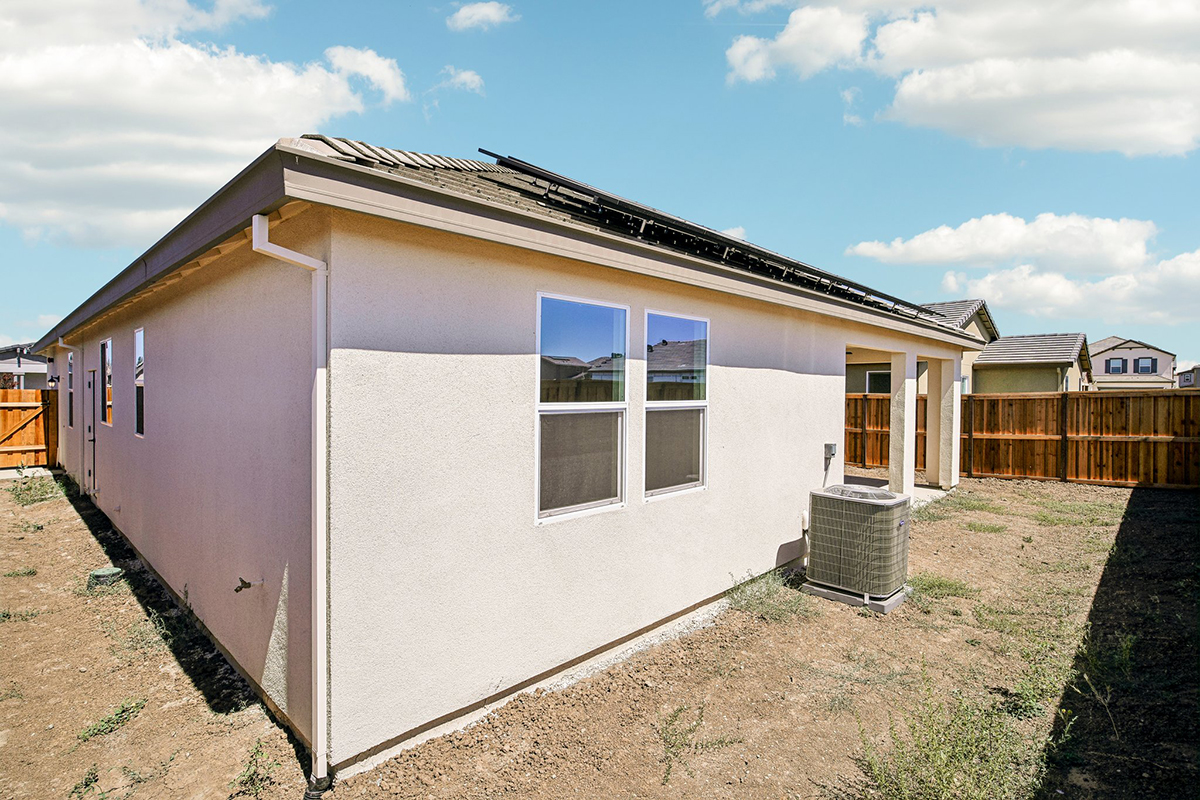 Rear exterior
