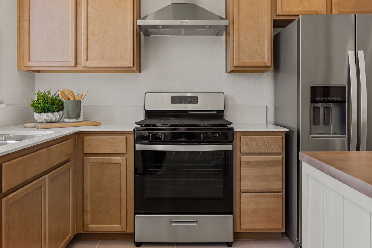 Stainless steel appliances