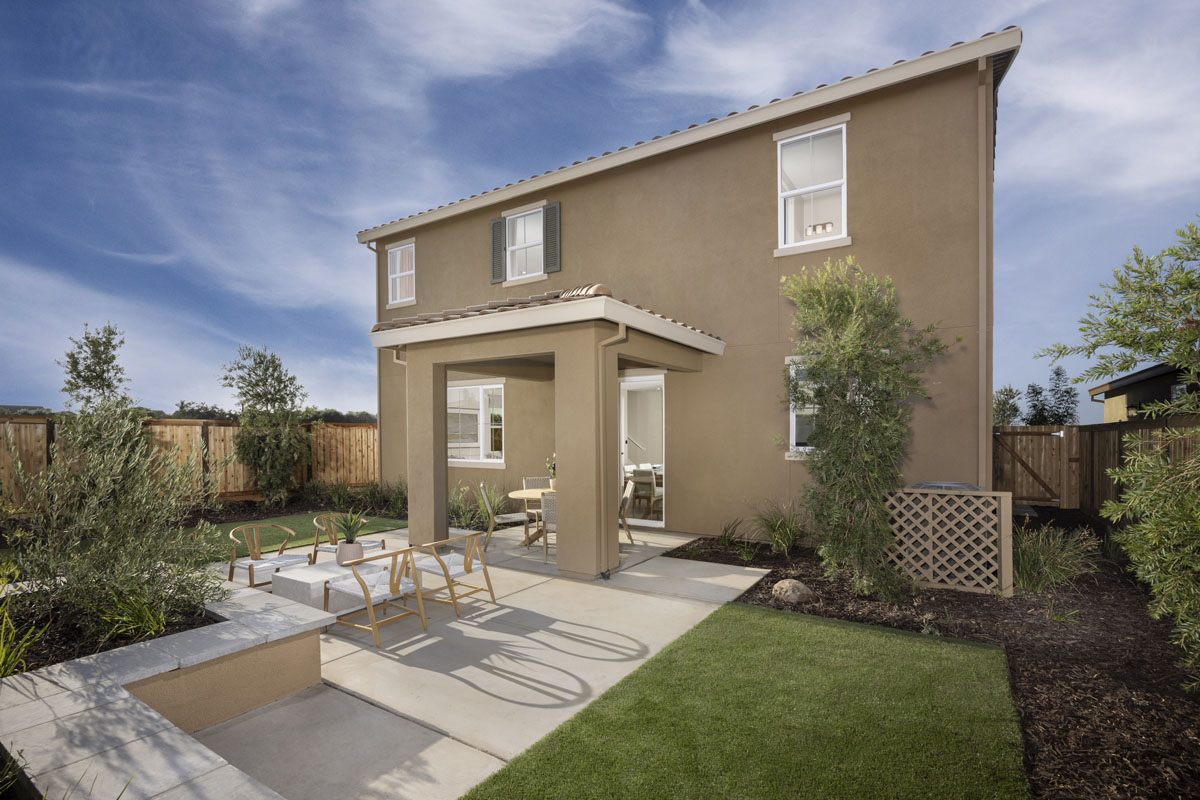 Covered patio